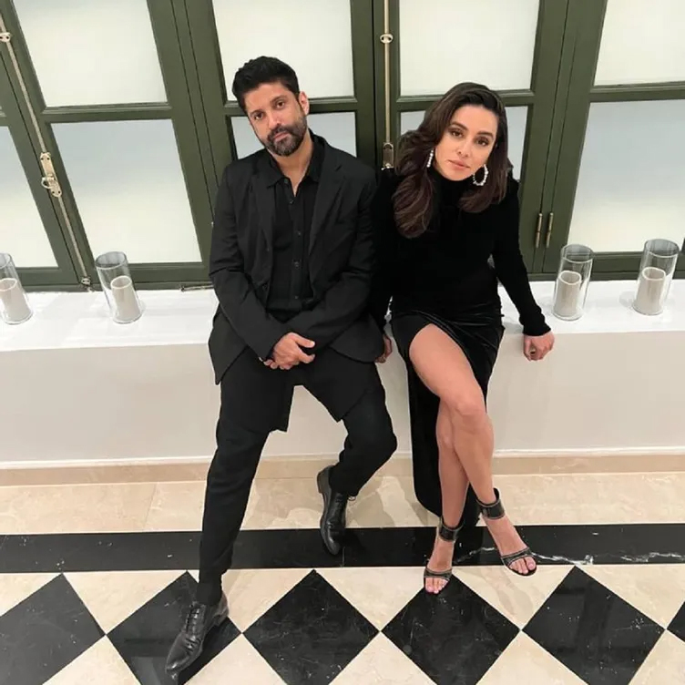 ফারহান আখতার ও শিবানী দান্দেকর