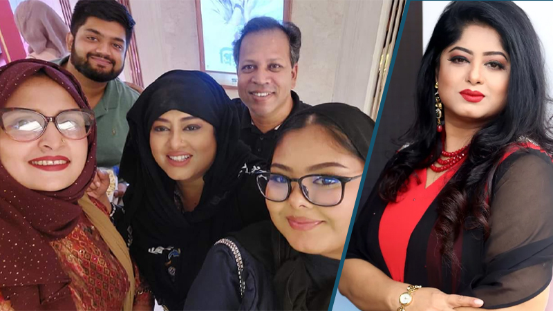 বোরকা পরে সিনেমা হলে মৌসুমী