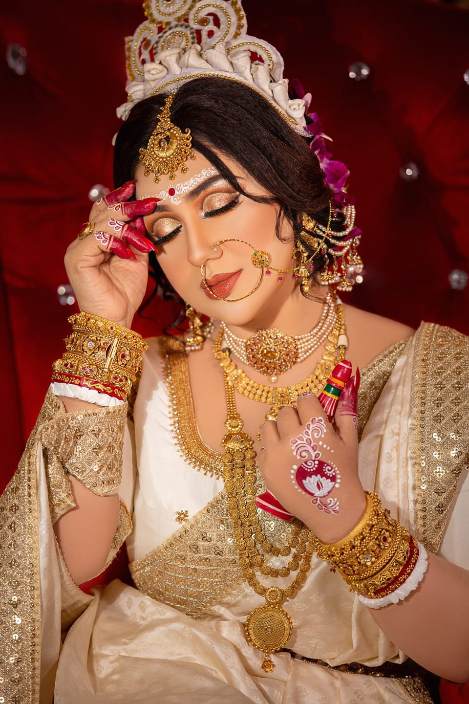 নববধূর সাজে অপু বিশ্বাস, ফেসবুকে ছবি ভাইরাল