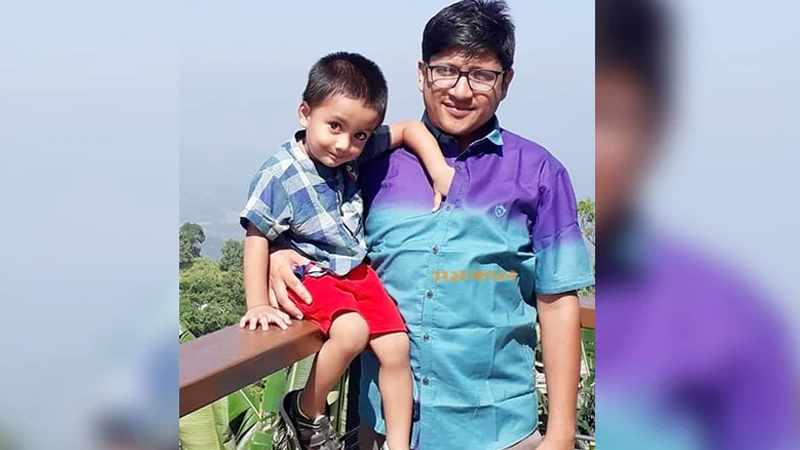 ছেলে রাশফিক আদনানের সঙ্গে নেজাম উদ্দিন