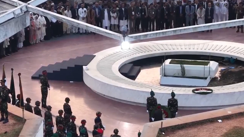 চিরনিদ্রায় শায়িত খালেদা জিয়া