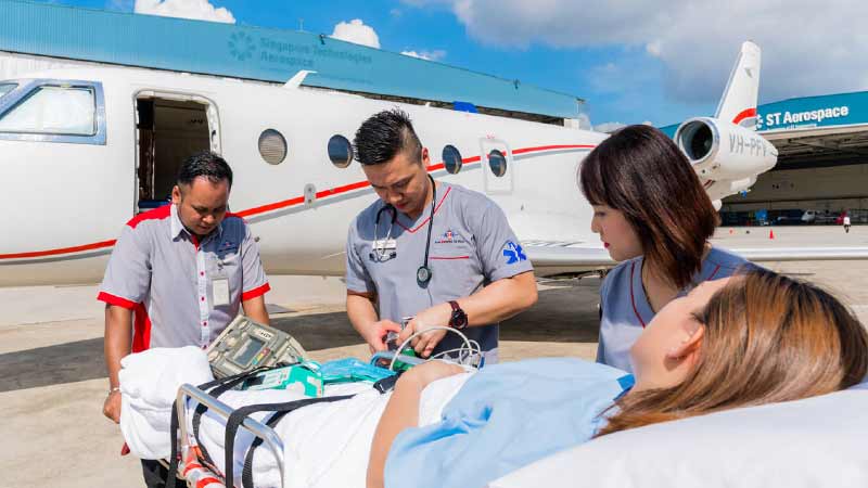 ফিক্সড-উইং এয়ার অ্যাম্বুলেন্স সাধারণত মেডিক্যাল জেট বিমান। এগুলো দীর্ঘপথ অতিক্রম করতে পারে  ছবি: সংগৃহীত 