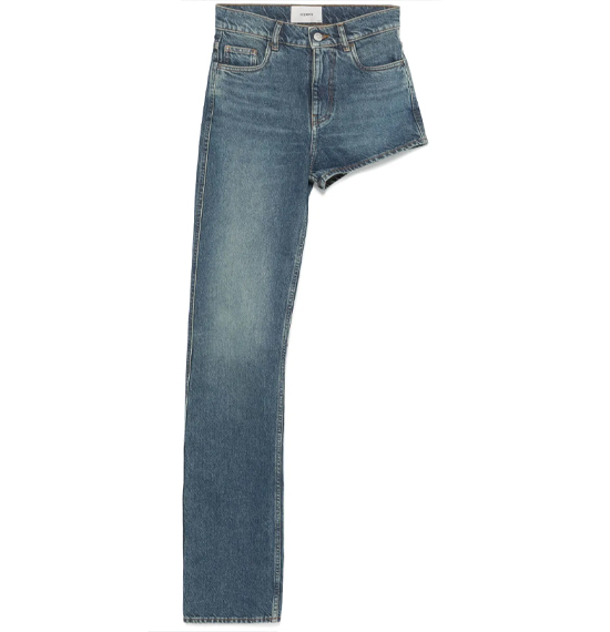 ফরাসি বিলাসবহুল ব্র্যান্ড কোপার্নি চলতি বছর এক পা-ওয়ালা জিনস নিয়ে আসে। ছবি: সংগৃহীত