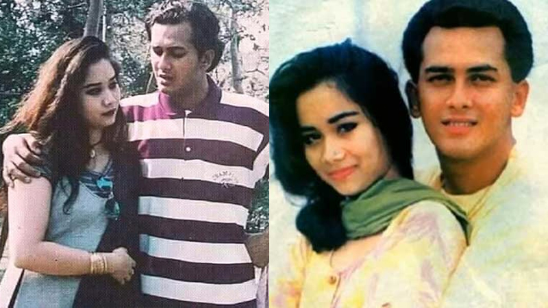 সালমান শাহ ও সামিরা হক ১৯৯২ সালে বিয়ে করেন। সামিরা সে সময় জাতীয় ক্রিকেট দলের সাবেক অধিনায়ক শফিকুল হক হীরার মেয়ে। ছবি: সংগৃহীত