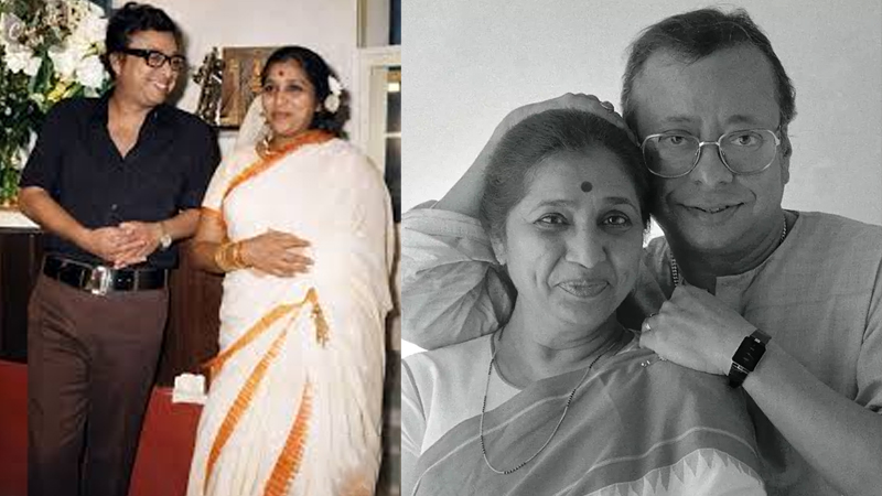  ১৯৮০ সালে সংগীত পরিচালক রাহুল দেব বর্মনকে বিয়ে করেন আশা। ছবি: সংগৃহীত 