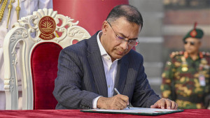 প্রধানমন্ত্রী তারেক রহমান। ছবি: সংগৃহীত