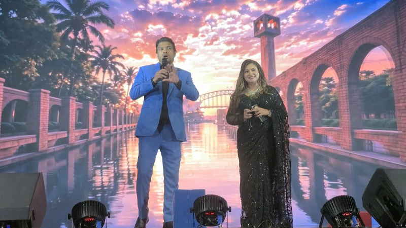 অনুষ্ঠানের সাংস্কৃতিক পর্বেও ছিল বৈচিত্র্যের ছোঁয়া।  ছবি: সংগৃহীত
